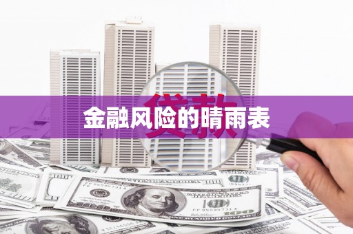 浮梁金融风险的晴雨表