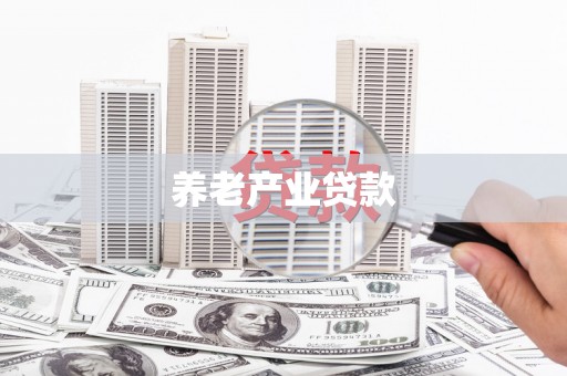 浮梁养老产业贷款