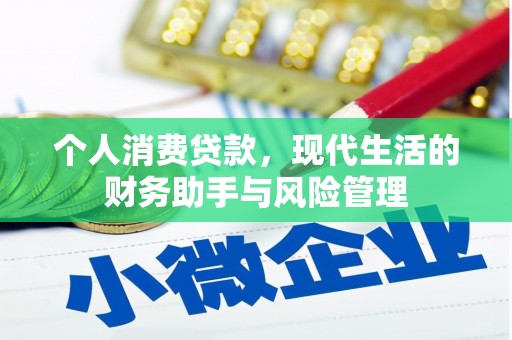 浮梁个人消费贷款，现代生活的财务助手与风险管理