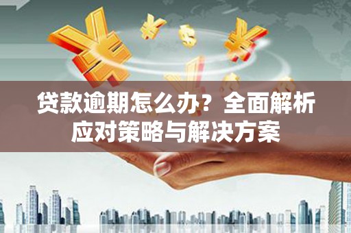 浮梁贷款逾期怎么办？全面解析应对策略与解决方案