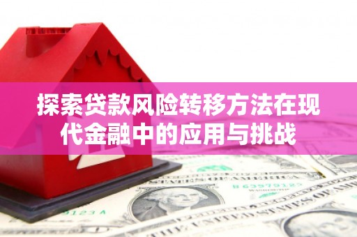 浮梁探索贷款风险转移方法在现代金融中的应用与挑战