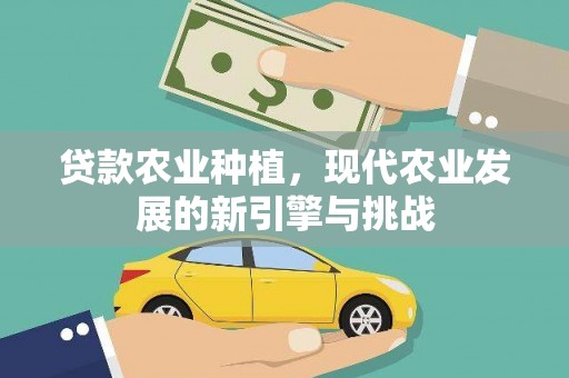 浮梁贷款农业种植，现代农业发展的新引擎与挑战
