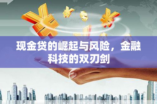 浮梁现金贷的崛起与风险，金融科技的双刃剑