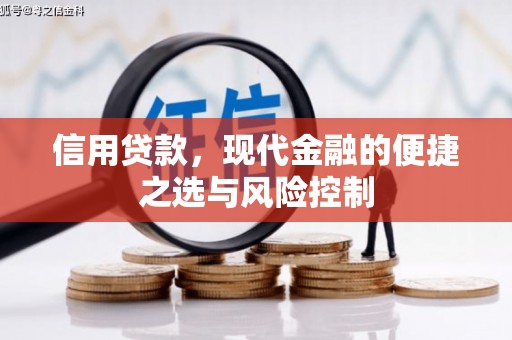 浮梁信用贷款，现代金融的便捷之选与风险控制