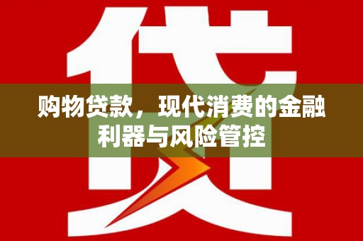 浮梁购物贷款，现代消费的金融利器与风险管控