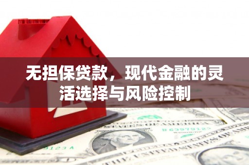 浮梁无担保贷款，现代金融的灵活选择与风险控制