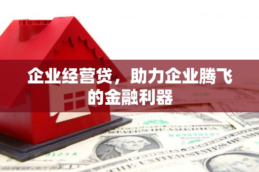 浮梁企业经营贷，助力企业腾飞的金融利器