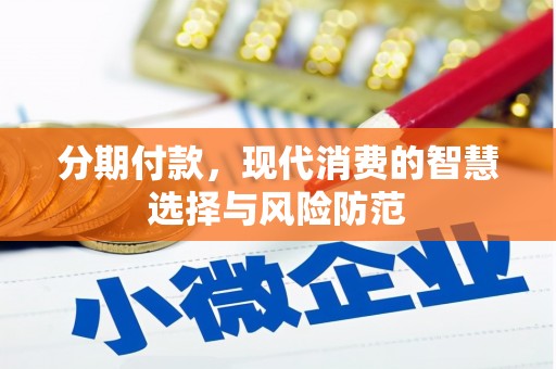 浮梁分期付款，现代消费的智慧选择与风险防范
