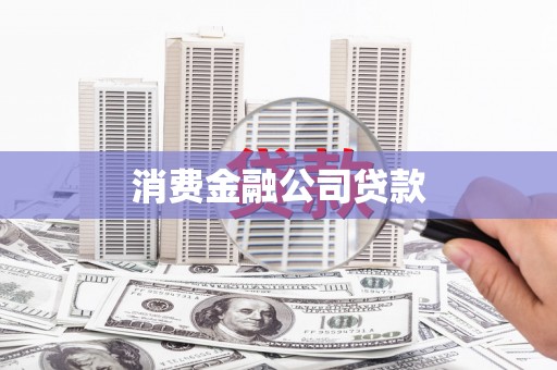 浮梁消费金融公司贷款