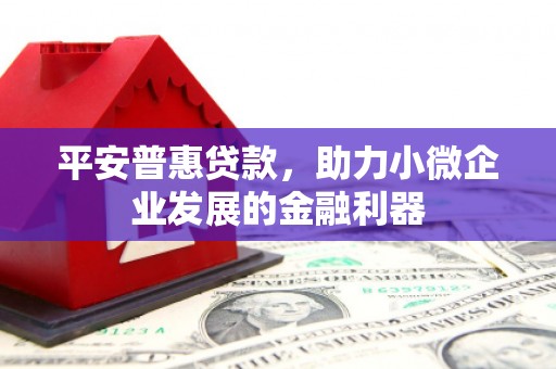 浮梁平安普惠贷款，助力小微企业发展的金融利器
