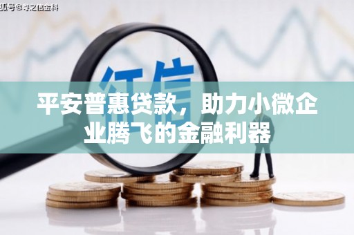 浮梁平安普惠贷款，助力小微企业腾飞的金融利器