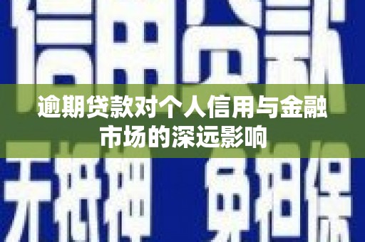 浮梁逾期贷款对个人信用与金融市场的深远影响
