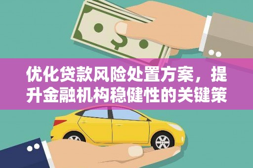 浮梁优化贷款风险处置方案，提升金融机构稳健性的关键策略
