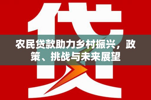 浮梁农民贷款助力乡村振兴，政策、挑战与未来展望