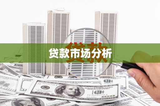 浮梁贷款市场分析