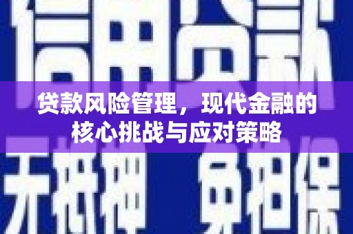 浮梁贷款风险管理，现代金融的核心挑战与应对策略