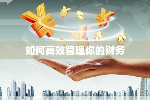 浮梁如何高效管理你的财务